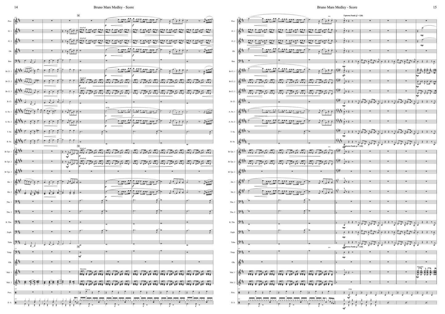 Bruno Mars Medley