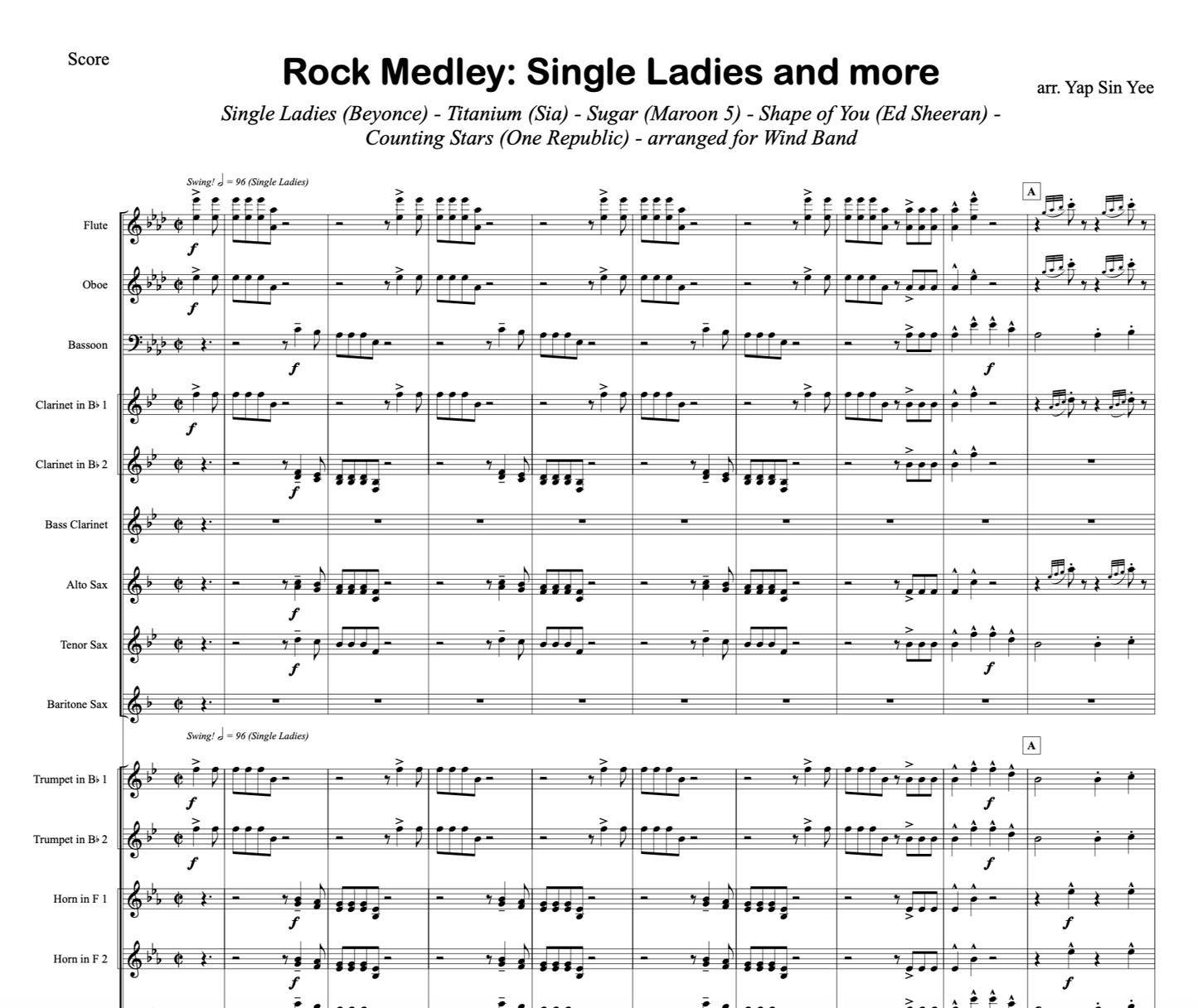 Rock Medley - Single Ladies and More